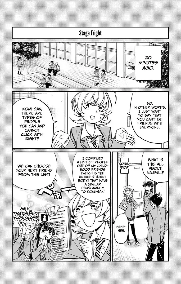 Komi-san wa Komyushou Desu Chapter 14 12